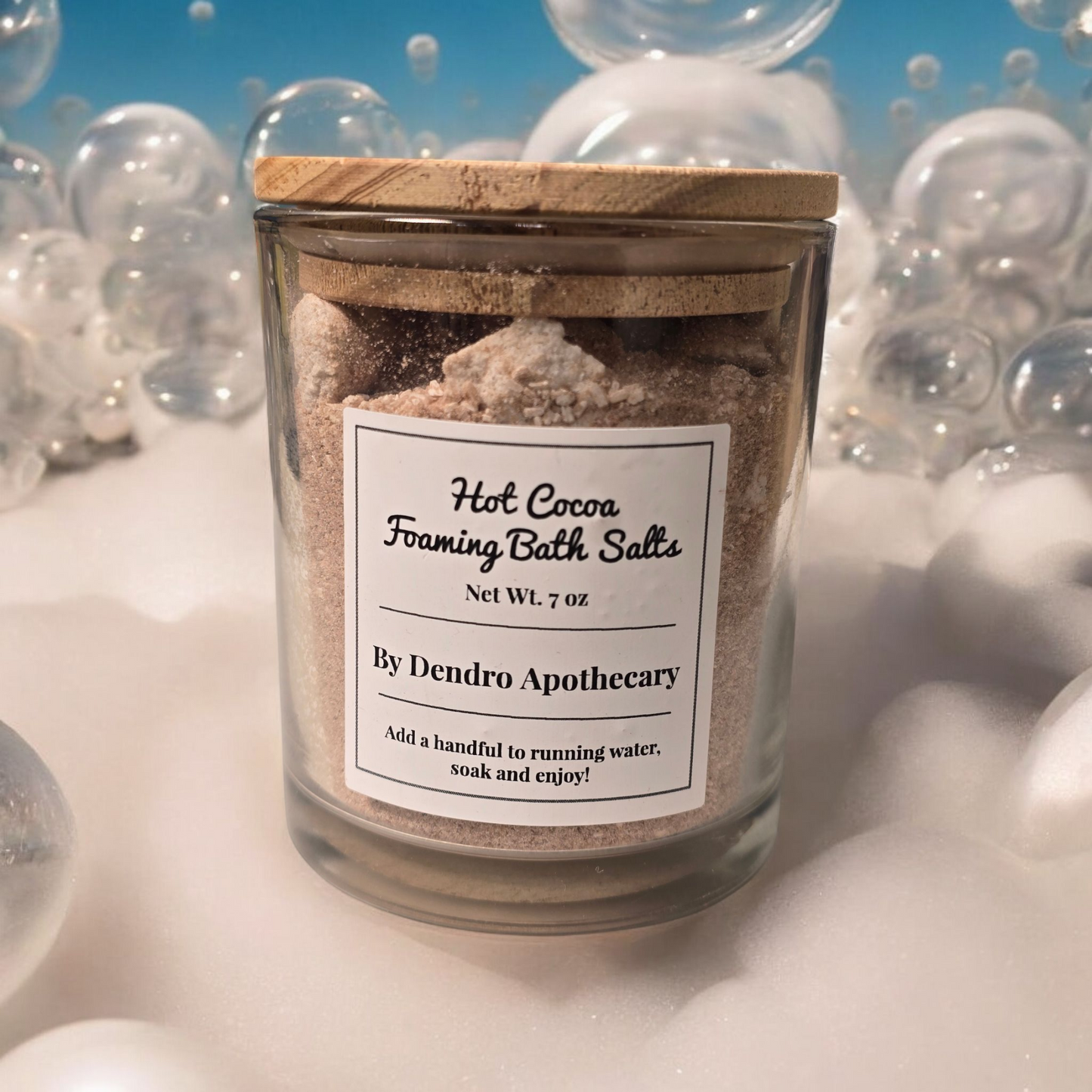 Hot Cocoa Foaming Bath Salts