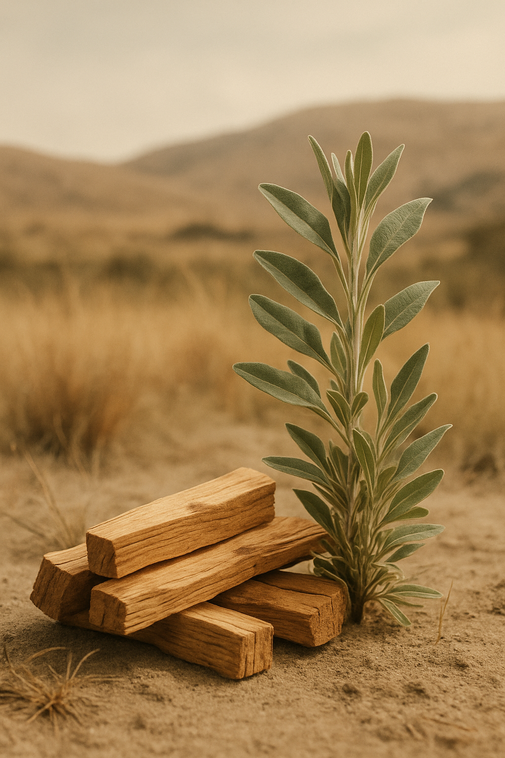 Palo Santo & Sage:  Car Diffuser
