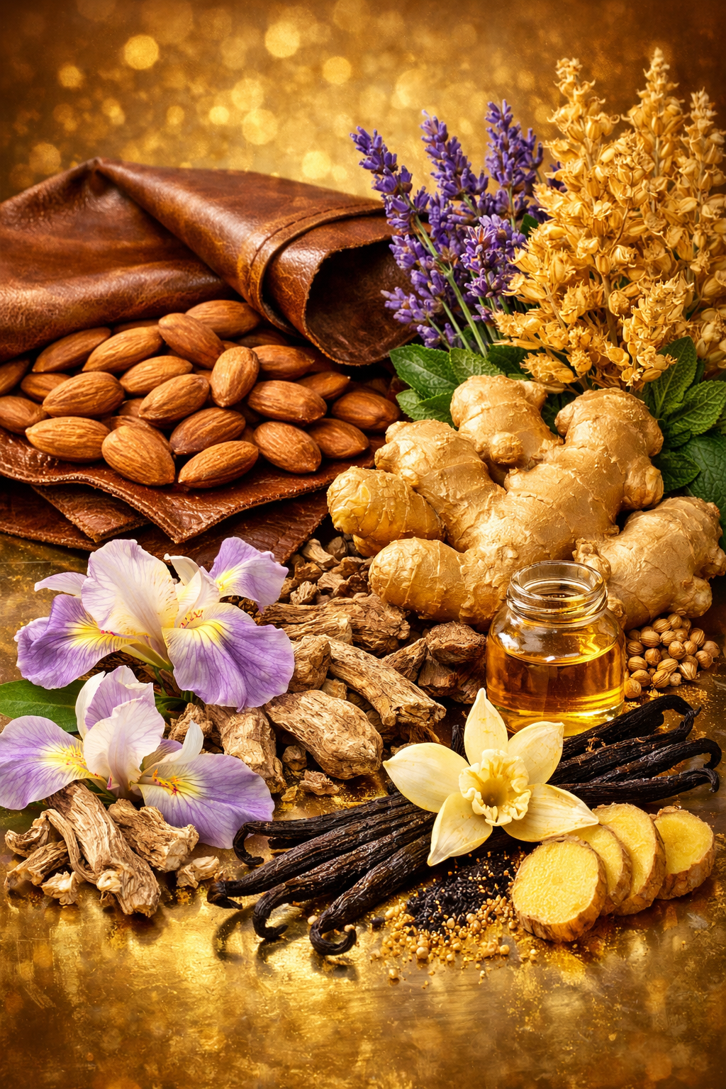 Golden: Car Diffuser